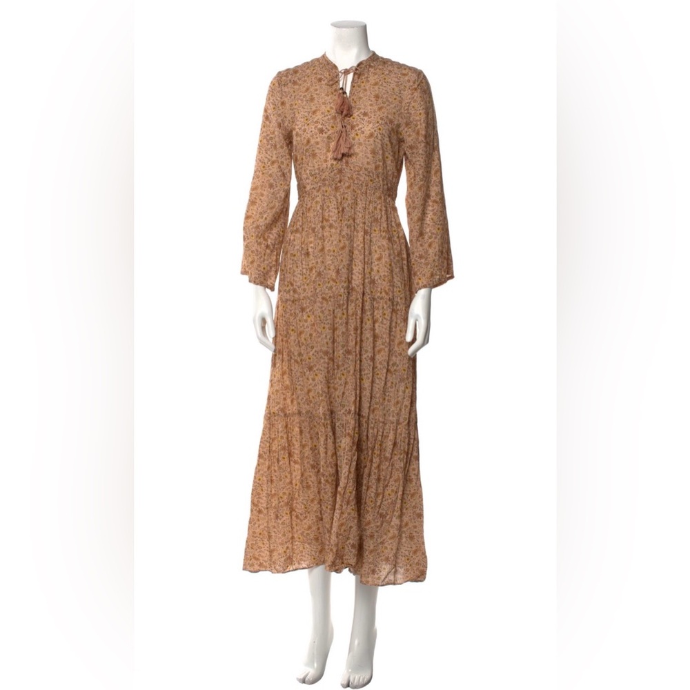 DOEN JAIPUR DRESS IN MUSTARD SIZE S